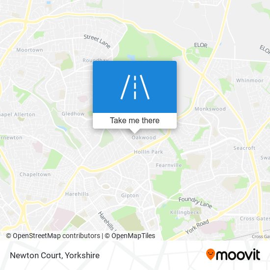 Newton Court map