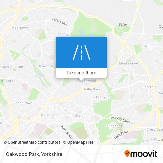 Oakwood Park map