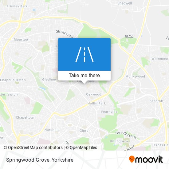 Springwood Grove map