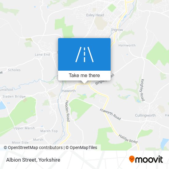 Albion Street map