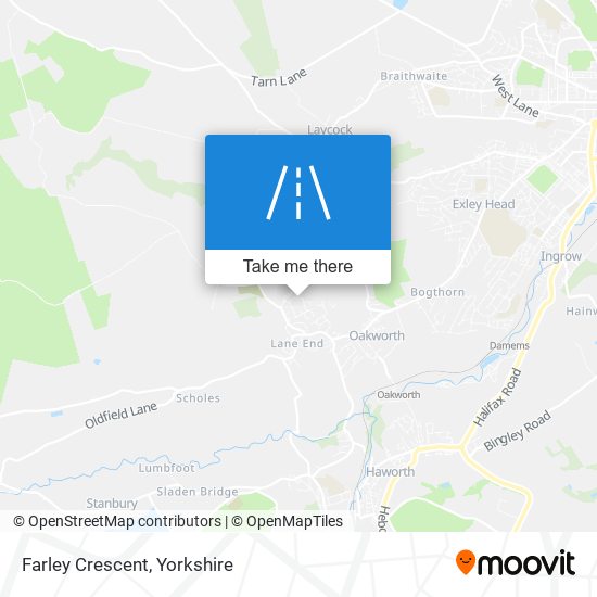 Farley Crescent map