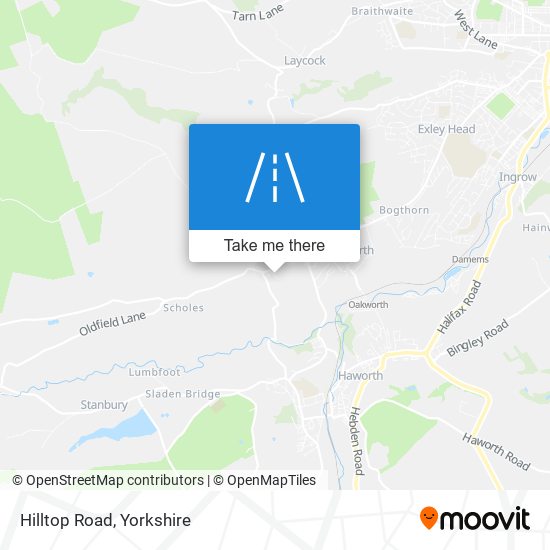 Hilltop Road map