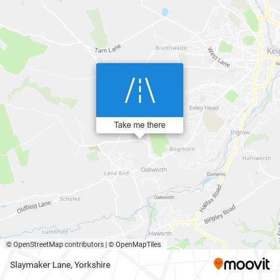 Slaymaker Lane map