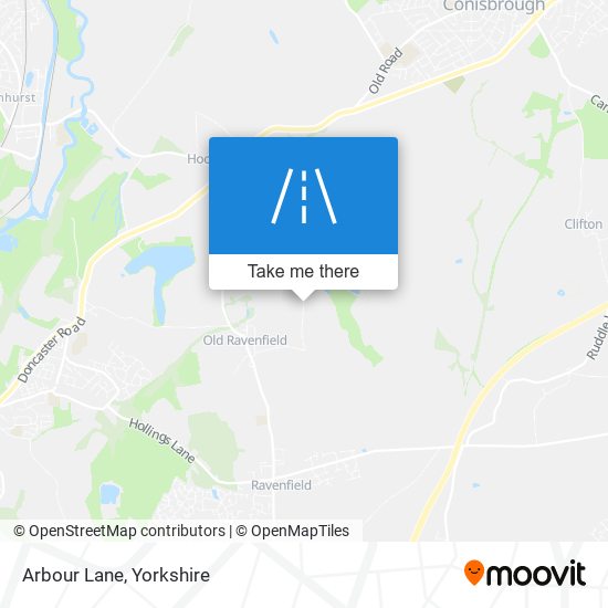 Arbour Lane map