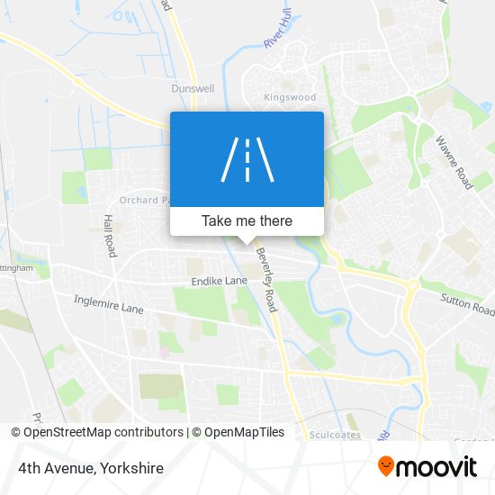 4th Avenue map