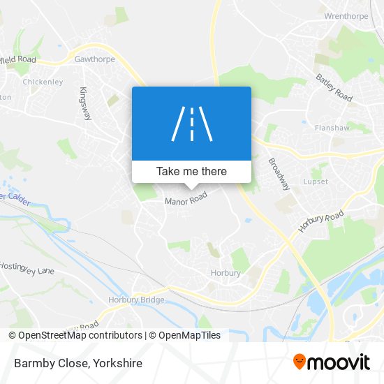 Barmby Close map