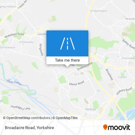 Broadacre Road map