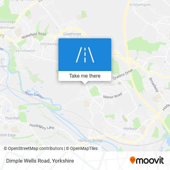 Dimple Wells Road map