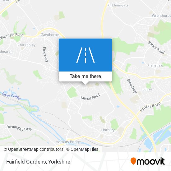 Fairfield Gardens map