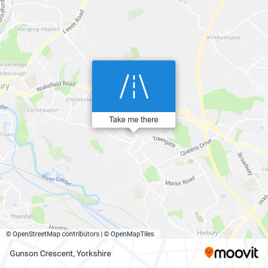 Gunson Crescent map