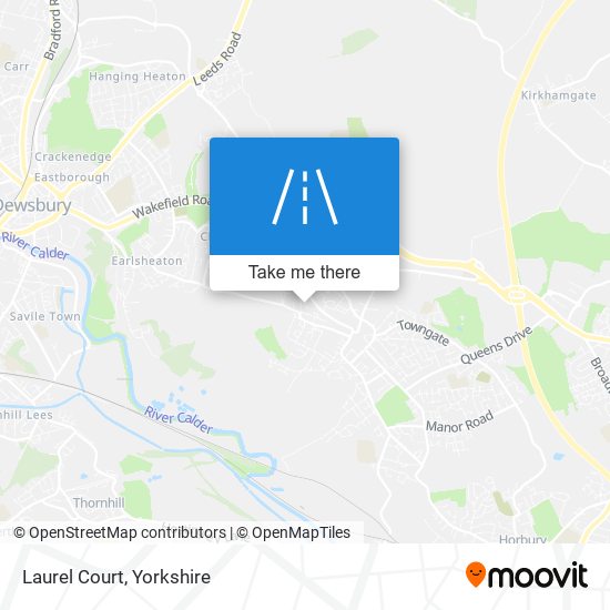 Laurel Court map
