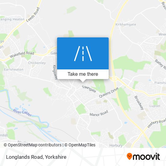 Longlands Road map