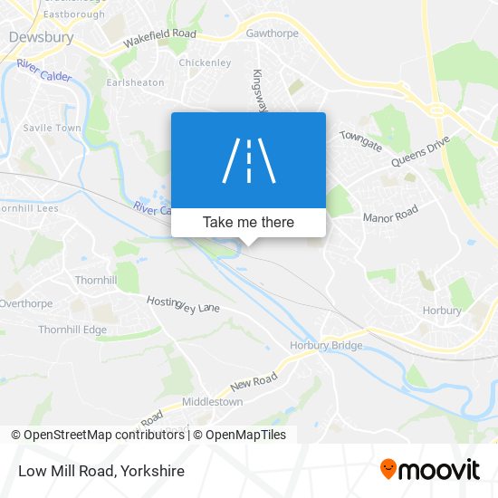 Low Mill Road map