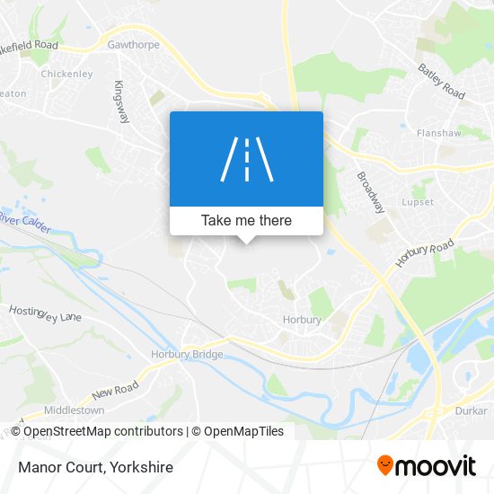 Manor Court map