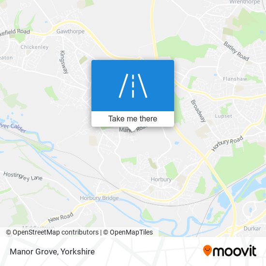Manor Grove map