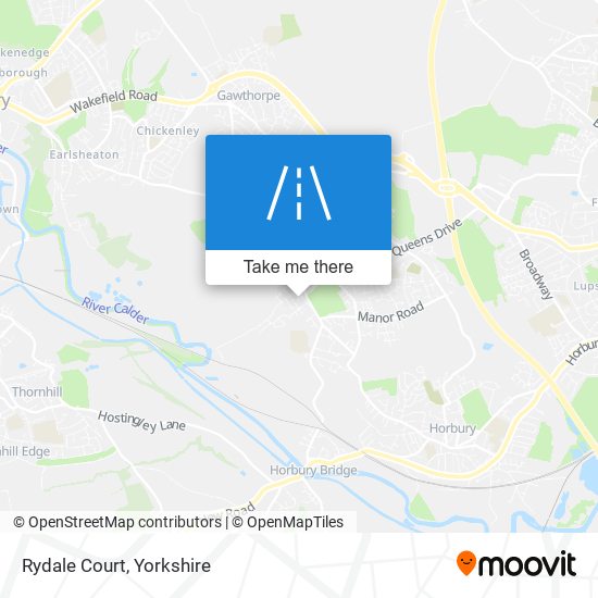 Rydale Court map