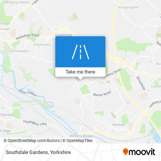 Southdale Gardens map