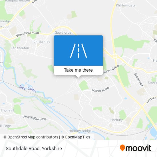Southdale Road map