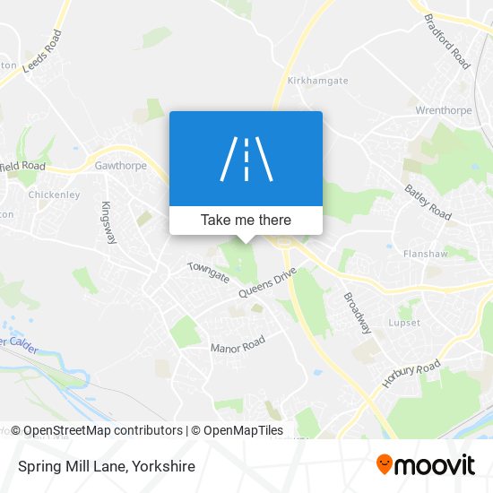 Spring Mill Lane map