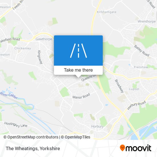 The Wheatings map