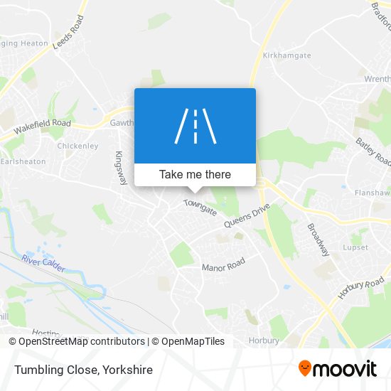 Tumbling Close map