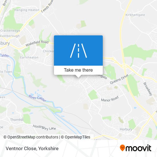 Ventnor Close map