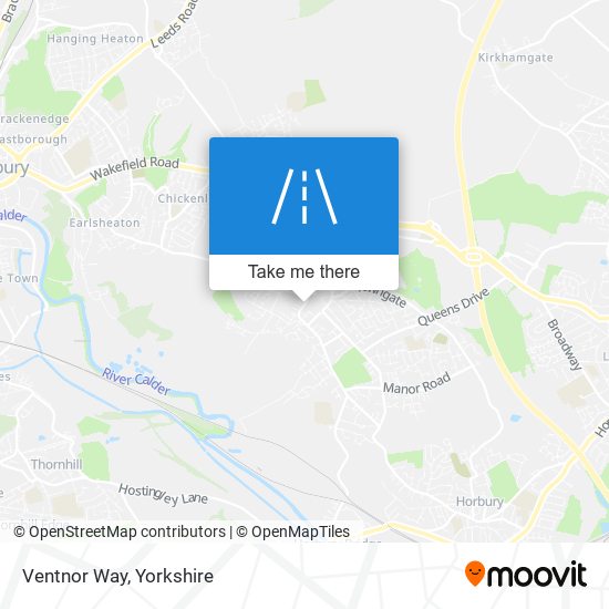 Ventnor Way map