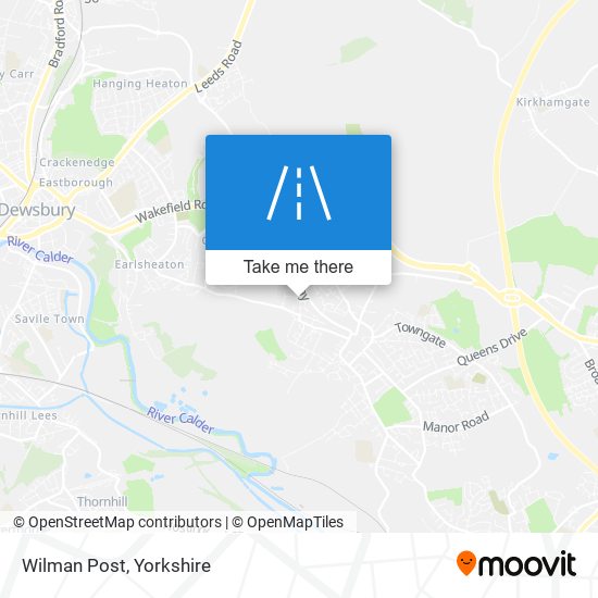 Wilman Post map