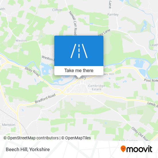 Beech Hill map