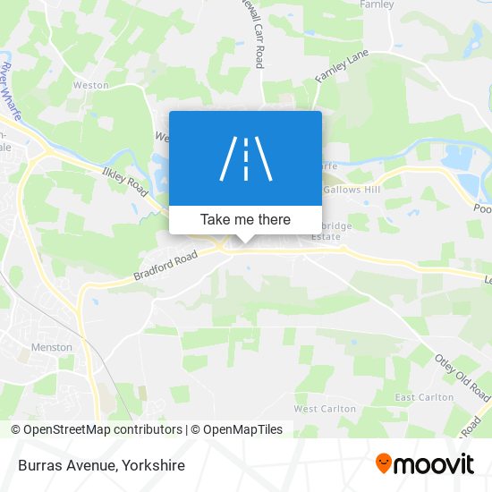 Burras Avenue map