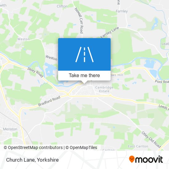 Church Lane map