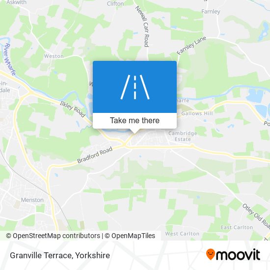 Granville Terrace map