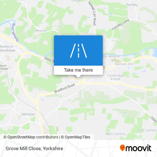 Grove Mill Close map