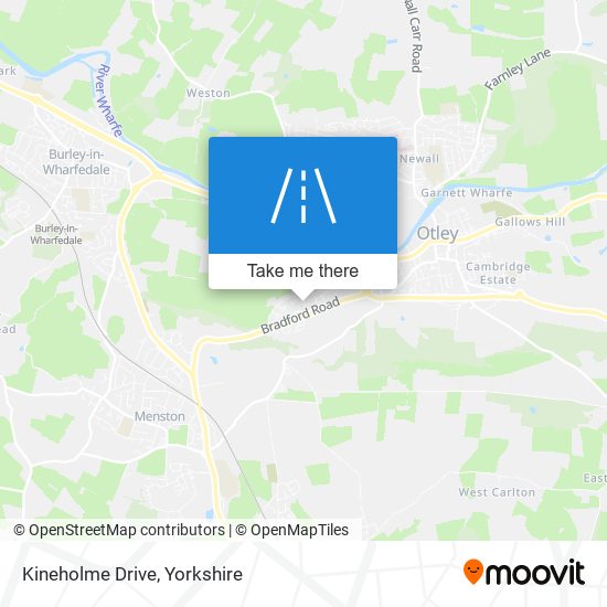 Kineholme Drive map