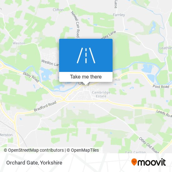 Orchard Gate map