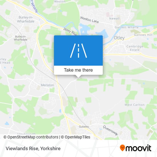 Viewlands Rise map
