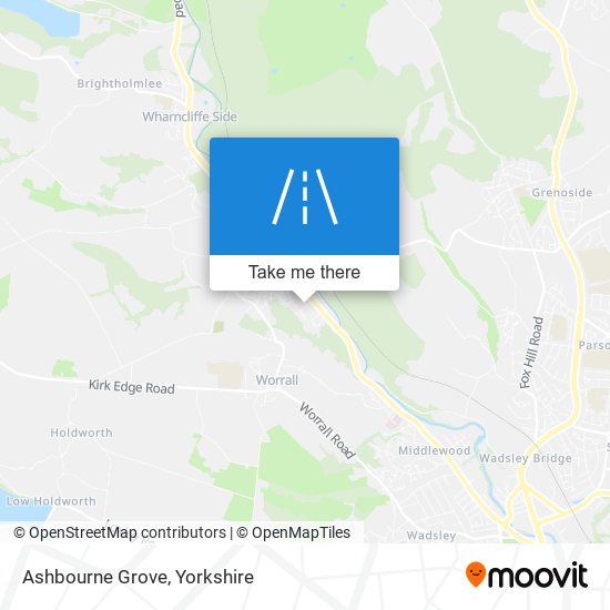 Ashbourne Grove map