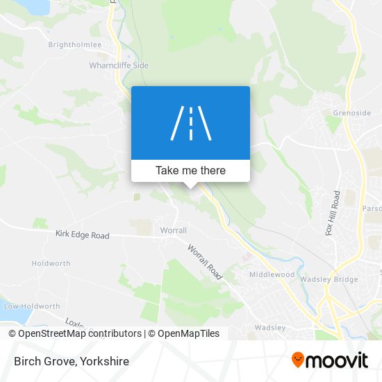 Birch Grove map