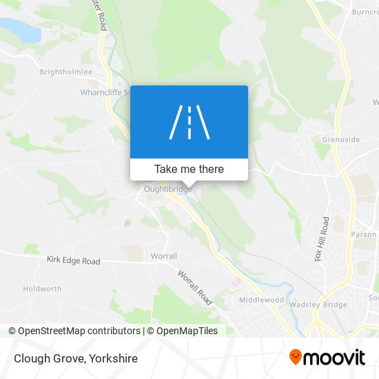 Clough Grove map