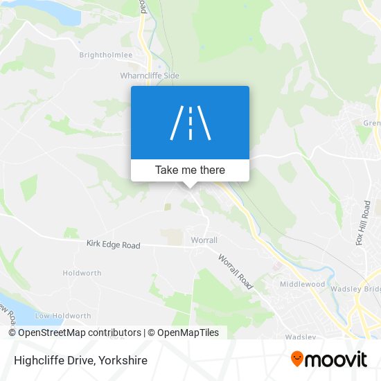 Highcliffe Drive map