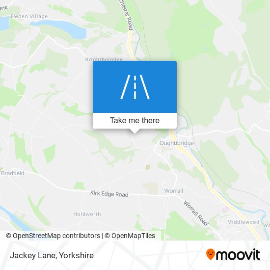 Jackey Lane map