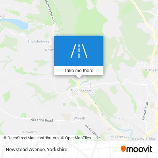 Newstead Avenue map
