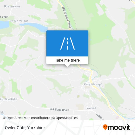 Owler Gate map