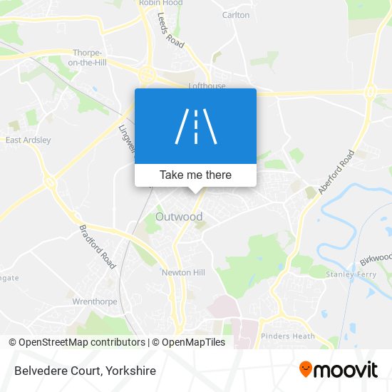 Belvedere Court map