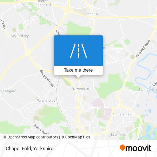 Chapel Fold map