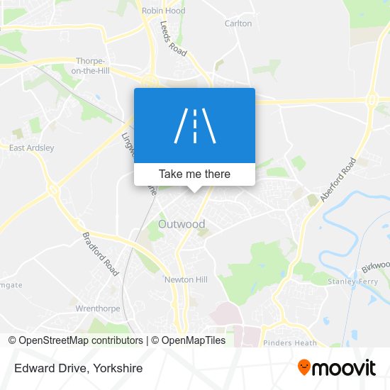 Edward Drive map