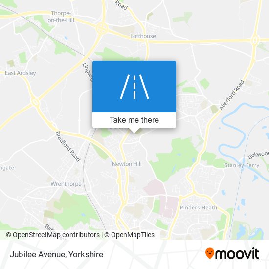 Jubilee Avenue map