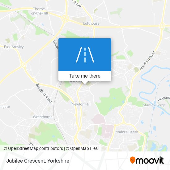 Jubilee Crescent map