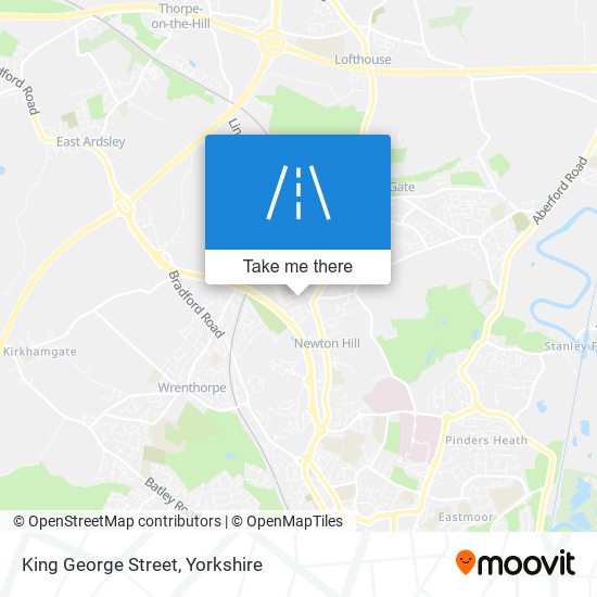 King George Street map