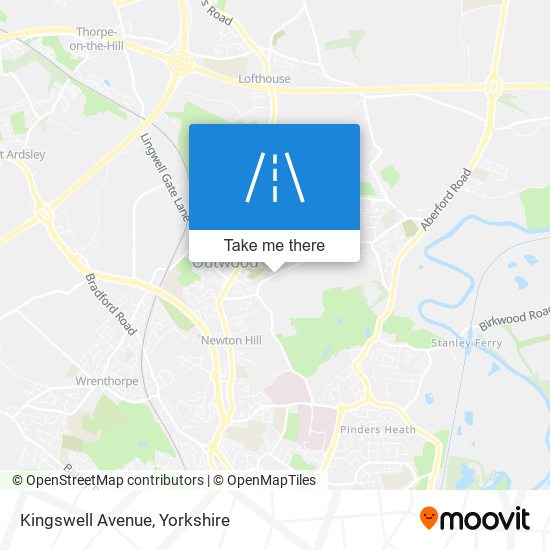 Kingswell Avenue map